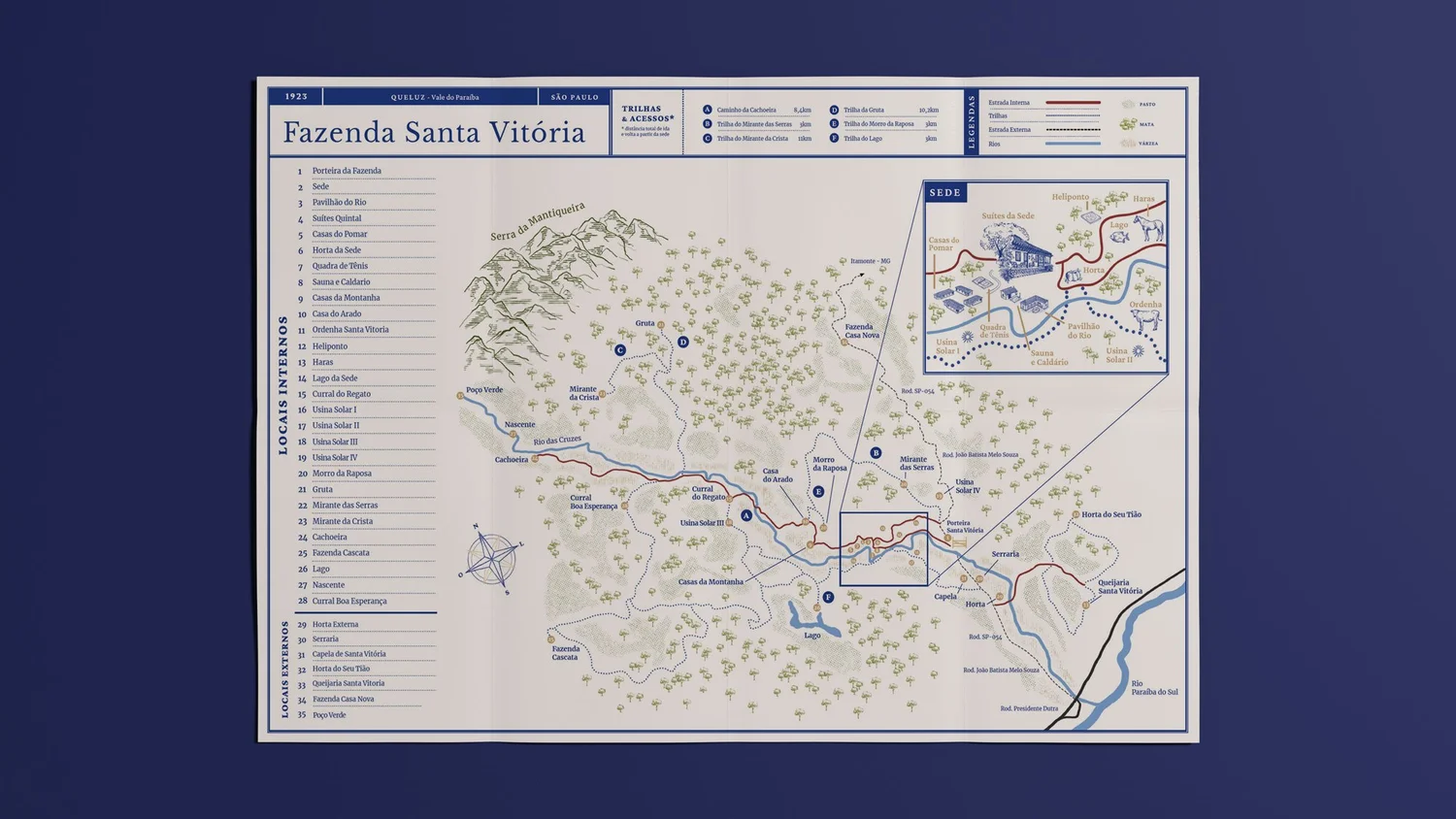 Mapa Santa Vitória — imagem 2